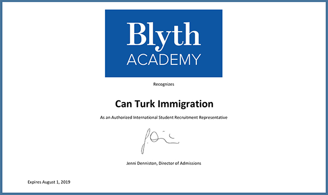 Blyth Academy School Enrollment Official Canada Canturkimmigration Turkey